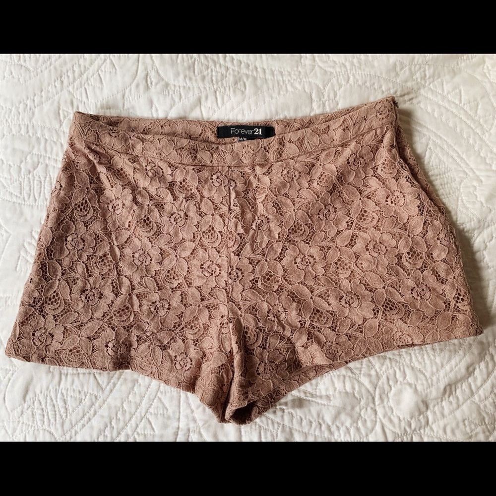 Lace shorts
